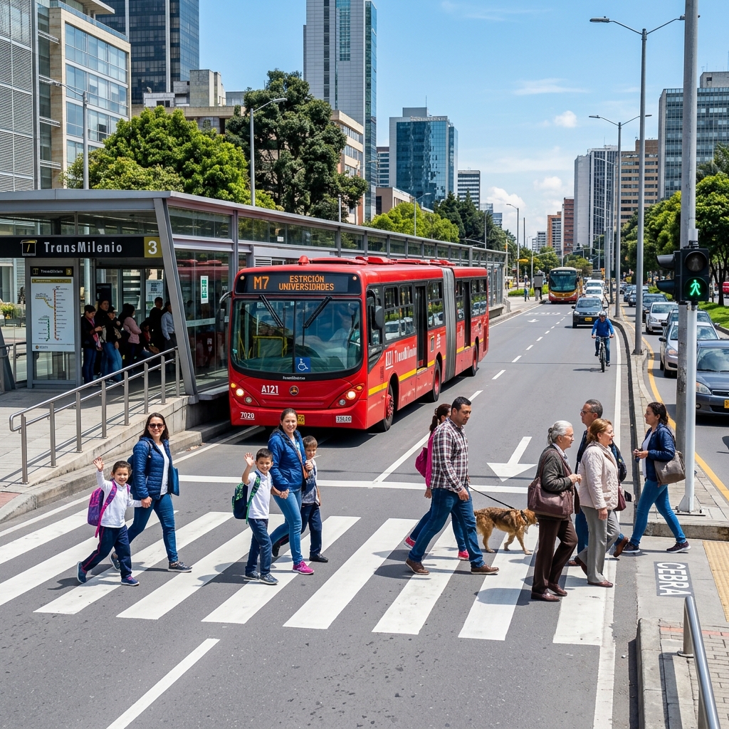 Educación vial en TransMilenio